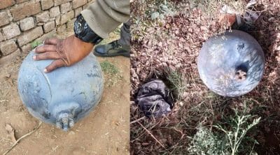 अंतरिक्ष से भारत की धरती पर गिरे रहस्यमई गोले, फॉरेंसिक टीम कर रही जांच