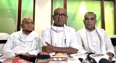 दिग्विजय सिंह का बड़ा बयान, ज्योतिरादित्य सिंधिया हमारे लिए कोई चुनौती नहीं