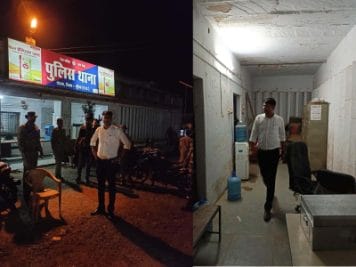 Morena News : पुलिस अधीक्षक के औचक निरीक्षण में नदारत मिला स्टाफ, एक महिला एसआई सहित पांच निलंबित