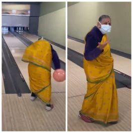 दादी मां ने जब खेला skittles, एक ही बॉल में किया ये कमाल, देखिये video