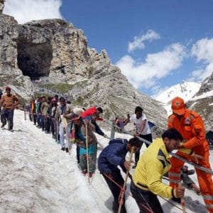 अमरनाथ यात्रा: यात्रा का आज पहला दिन, 2700 लोगों का जत्था बाबा बर्फानी के दर्शन को रवाना