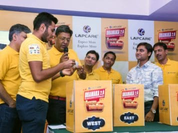 लैपकेयर ने 15 जून 2022 को इंदौर में धमाका 2.0 लकी ड्रा का सफलतापूर्वक आयोजन किया