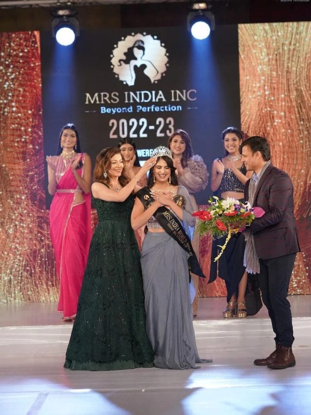 कैप्टन चाहत दलाल ने जीता Mrs. Galaxy 2022 का खिताब