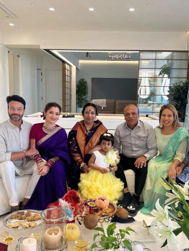 शादी के बाद ससुराल में अंकिता लोखंडे ने सेलिब्रेट किया पहला रक्षा बंधन