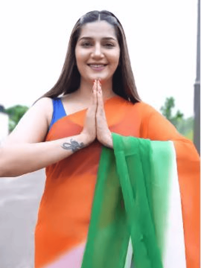 देशभक्ति के रंग में रंगी सपना चौधरी