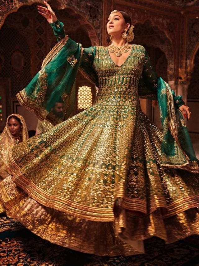 नवाबी अंदाज में नजर आई Sonakshi Sinha, देखें वीडियो