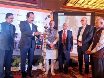 दिल्ली में आयोजित इंडियन स्पेस कांग्रेस में मुख्य अतिथि के रूप में शामिल हुए मंत्री सखलेचा