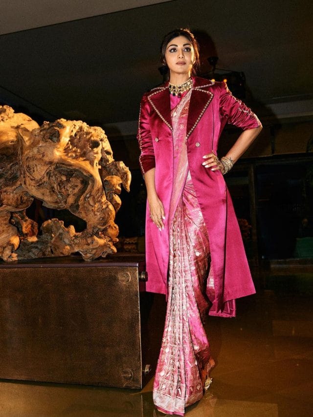 शिल्पा शेट्टी का ट्रेडिशनल लुक सोशल मीडिया पर हो रहा वायरल