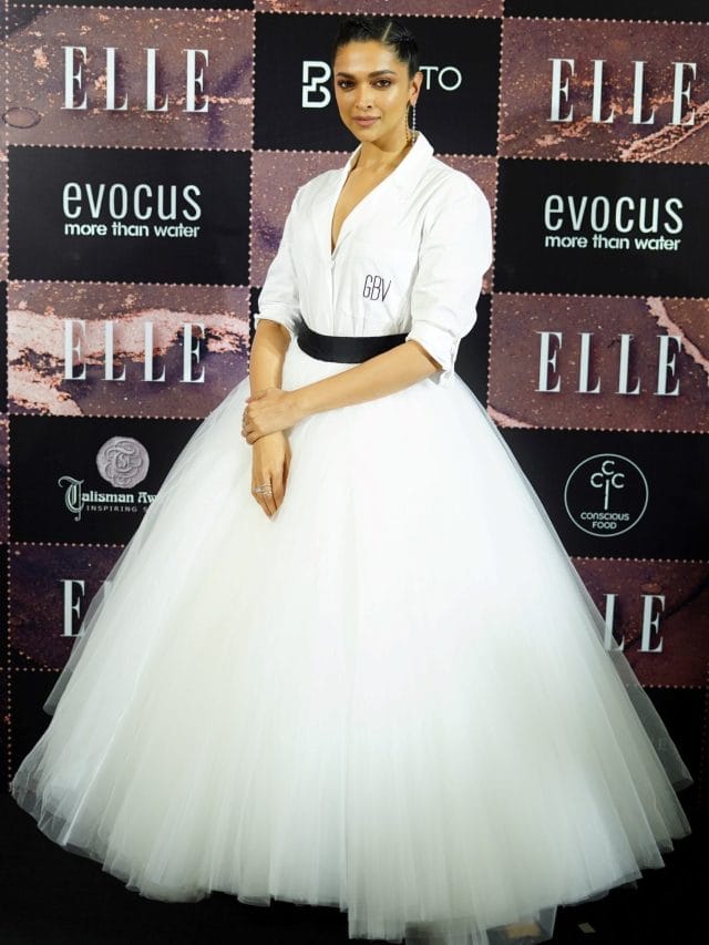 व्हाइट स्कर्ट और शर्ट में Deepika Padukone लगी परी जैसी, फैंस हुए दीवाने