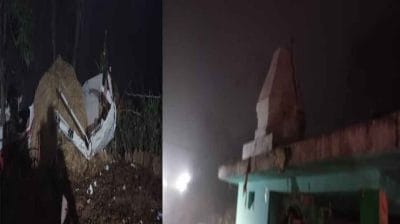 MP News: रीवा में बड़ा हादसा, मंदिर के गुंबद से टकराया प्लेन, उड़े परखच्चे, पायलट की मौत, ट्रेनी घायल
