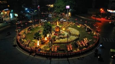 NRI Sammelan और G20 समिट के लिए दुल्हन की तरह सजा इंदौर, रोशन हुआ पूरा शहर, देखें वीडियो