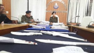 MP : बैतूल पुलिस ने पकड़ा अवैध हथियारों का जखीरा, आरोपी गिरफ्तार