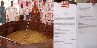 रीवा में बनी 5100 किलो खिचड़ी, 51 हजार भक्तों में बंटा महाप्रसाद, अब एशिया बुक ऑफ वर्ल्ड में हुआ रिकार्ड