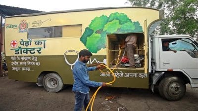 Tree Ambulance Indore : पेड़ों के लिए एंबुलेंस, इंदौर नगर निगम का अनूठा नवाचार