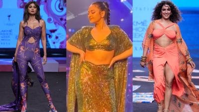 Lakme Fashion Week 2023: शिल्पा शेट्टी, सोनाक्षी सिन्हा समेत इन खूबसूरत बालाओं ने रैंप पर बिखेरा जलवा, देखें Video