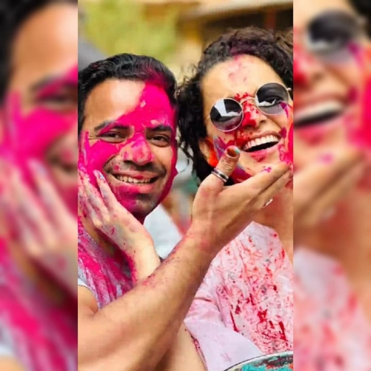 Kangana Ranaut Holi Celebration