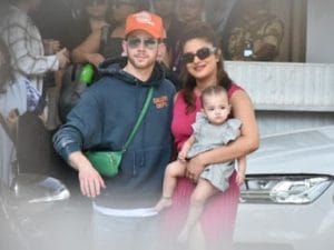 Priyanka Chopra arrived India