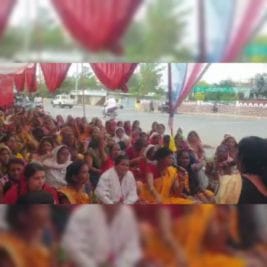 Damoh News: आंगनवाड़ी कार्यकर्ता और सहायिकाओं का प्रदर्शन जारी, कांग्रेस विधायक का मिला समर्थन