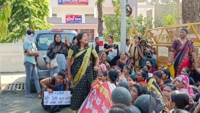 जबलपुर में सैकड़ों आशा-उषा कार्यकर्ताओं ने किया प्रदर्शन, सरकार के खिलाफ की गई नारेबाजी