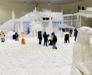 Snow Fall Destination, snow city indore
