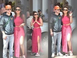 Priyanka Chopra arrived India