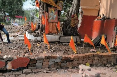 Indore Bawadi Accident : जहां खत्म हुई 36 जिंदगियां, अब उसी चबूतरे पर विराजे भगवान, मंदिर निर्माण तक यहीं होगी आराधना