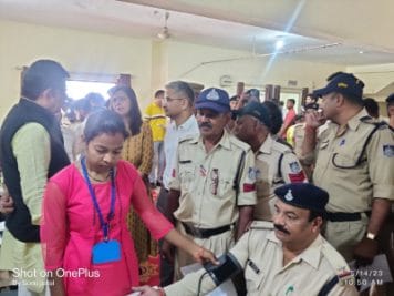 Indore News: नि:शुल्क स्वास्थ्य परीक्षण शिविर का आयोजन, पुलिसकर्मियों ने उठाया लाभ