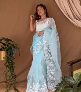 Organza Saree
