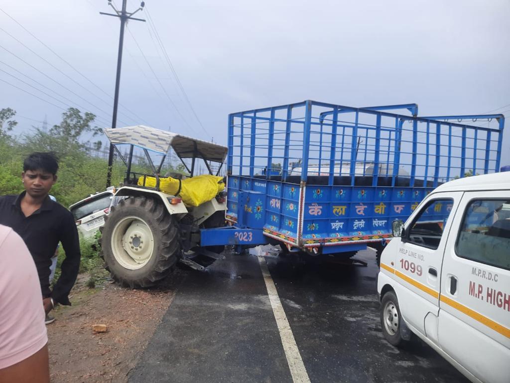 मप्र के राज्य मंत्री ओपीएस भदौरिया सड़क दुर्घटना में घायल, ग्वालियर के बिरला अस्पताल में भर्ती