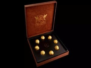 De Lafay Gold Chocolate Box