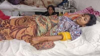 बैतूल: ताप्ती घाट ब्रिज से नीचे गिरी युवती, हालत गंभीर