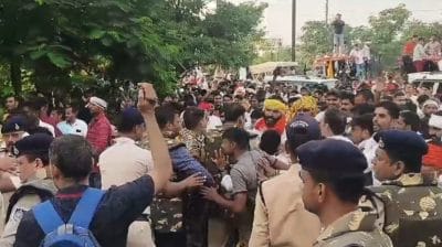 Gwalior News : उपद्रवियों पर रासुका लगाने की मांग, कई समाजों ने मिलकर एसपी को सौंपा ज्ञापन