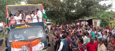 जन आक्रोश यात्रा में जमकर बरसे कमलेश्वर पटेल, कहा – बीजेपी को बताया आदिवासी और गरीब विरोधी