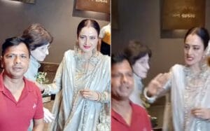 Rekha slaps paparazzi