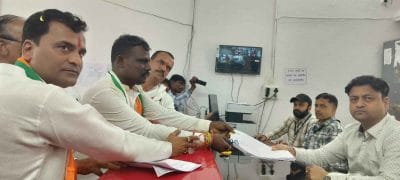 बागली में कांग्रेस प्रत्याशी ने दाखिल किया नामांकन, जनता के मुद्दे गिना कर किया जीत का दावा