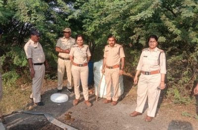 डबरा में आबकारी विभाग की बड़ी कार्रवाई, 40 लाख रुपए की शराब और गुड़ लहान जब्त