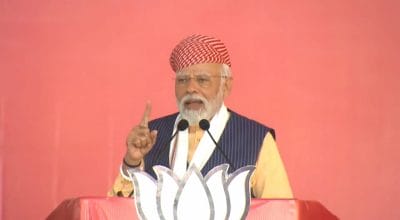 पीएम मोदी ने कहा ‘मध्य प्रदेश में कांग्रेस शर्मनाक हार की तरफ बढ़ रही है’, झाबुआ में अंतिम चुनावी सभा में बीजेपी की जीत का दावा