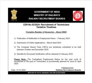 railway recruitment