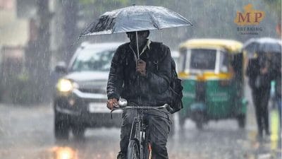 मध्य प्रदेश मौसम पर बड़ा अपडेट, आज 33 जिलों में बारिश-आंधी का अलर्ट, गिर सकते है ओले, 5 मई तक वर्षा का दौर, जानें अपने शहर का हाल