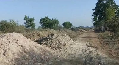 हरदा कलेक्टर की कार्रवाई-390 डम्पर अवैध मुरूम जप्त