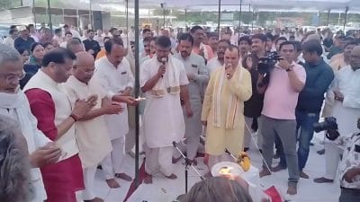 Gwalior News : रानी लक्ष्मीबाई की समाधि पर लगेगा दो दिवसीय बलिदान मेला, आज हुआ भूमिपूजन