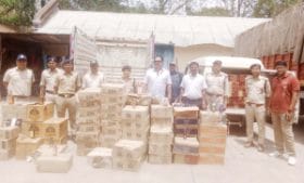 Alirajpur News : आबकारी विभाग की कार्रवाई, 45 लाख रुपए की अवैध शराब जब्त