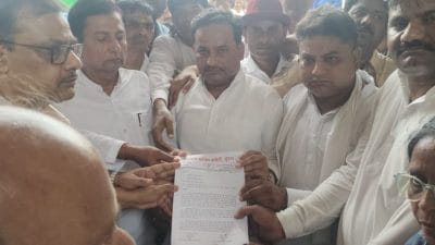 Morena News : नीट और नर्सिंग घोटाले के विरोध में फूटा कांग्रेसियों का गुस्सा, राज्यपाल के नाम एसडीएम को सौंपा ज्ञापन