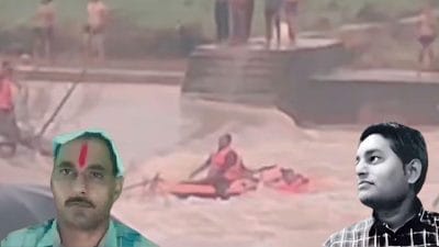 Bhind News : कुंवारी नदी में बहे SDRF के दो जवानों का शव बरामद, ग्रामीण को बचाने हुआ था हादसा