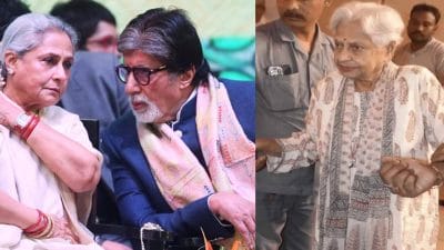ठीक हैं अमिताभ बच्चन की सास इंदिरा भादुड़ी, बोली केयर टेकर बबली, अस्पताल में भर्ती करने की बताई यह वजह