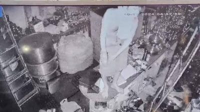 चोरों ने बर्तन की दुकान में किया हाथ साफ, हजारों की नगदी व सामान किया चोरी