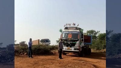 Neemuch News : अवैध उत्खनन के खिलाफ प्रशासन एवं पुलिस की टीम ने की बड़ी कार्रवाई, चार ट्रेलर एवं एक पोकलेन मशीन जब्त