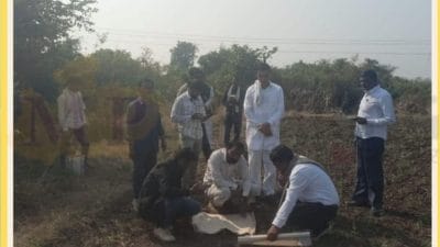 कलेक्टर ने मुक्त कराई गोघगांव गंगेश्वरी मठ की 110 एकड़ जमीन