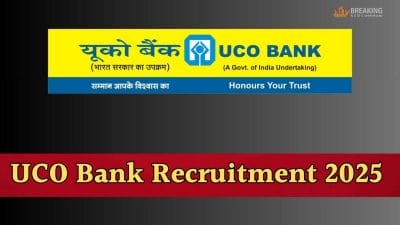 UCO बैंक में निकली बंपर भर्ती: 532 पद रिक्त, ग्रेजुएट 31 अक्टूबर तक भरें फॉर्म