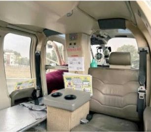 पीएम श्री एयर एंबुलेंस सेवा से फिर बची मरीज की जान, गंभीर हालत में छतरपुर से रेफ़र महिला का भोपाल में हुआ इलाज